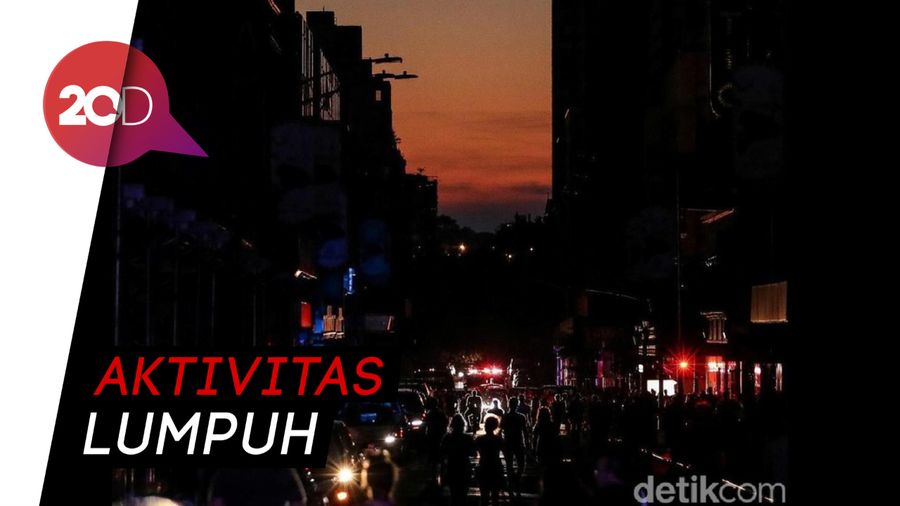 Penampakan Kota New York yang Mendadak Gelap Gulita