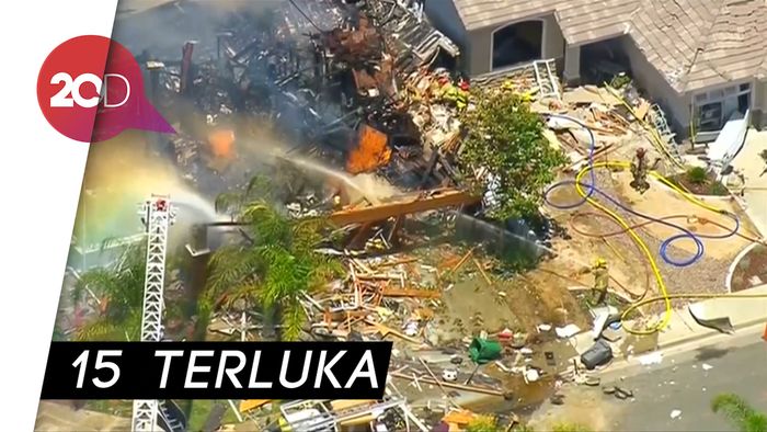 1 Tewas Akibat Ledakan Hebat di Permukiman California