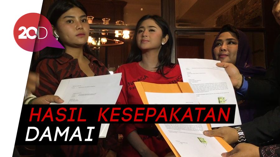 Dewi Persik dan Meldi Sepakat Cabut 3 Laporan Polisi Besok