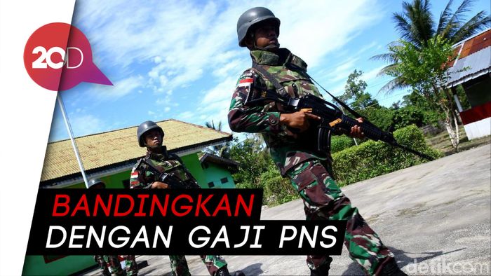 Gaji TNI Diusulkan Naik, Begini Faktanya