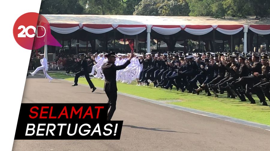 Lantik 781 Perwira TNI-Polri, Jokowi: Pelihara Kekompakan
