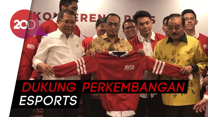 Menkominfo Lantik Pengurus Asosiasi Olahraga Video Games Indonesia (AVGI)