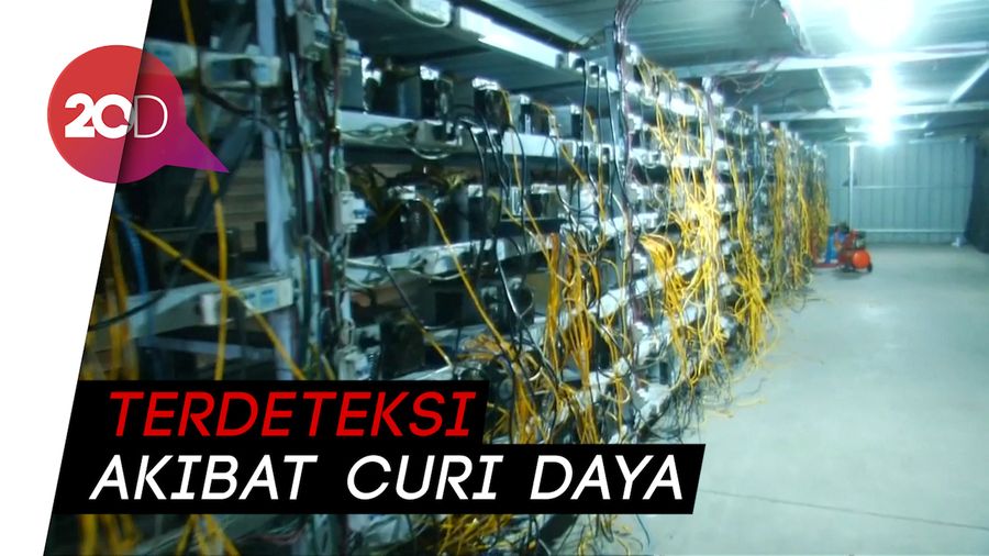 Ribuan Komputer Penambang Bitcoin Diamankan