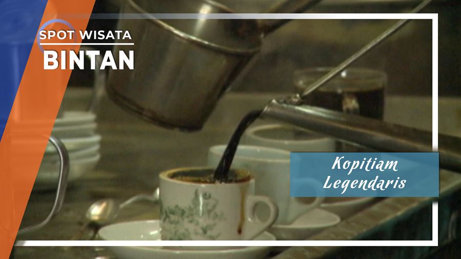 Kedai Kopi Hawaii Pasar Berdikari Kijang Bintan , Kopitiam Legendaris