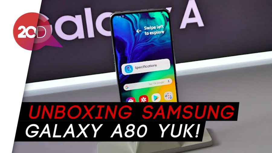 Begini Penampakan Galaxy A80 dengan Kamera Bolak-baliknya