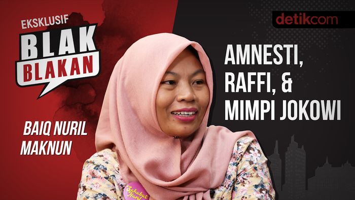 Blak-blakan Baiq Nuril: Amnesti, Raffi Ahmad dan Mimpi Jokowi