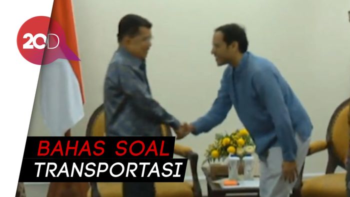 JK Tepis Pertemuan dengan Bos Gojek Bahas Menteri