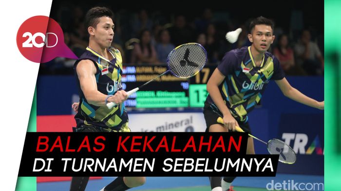 Lolos ke 16 Besar Indonesia Open, Fajar/Rian Ingin Comeback