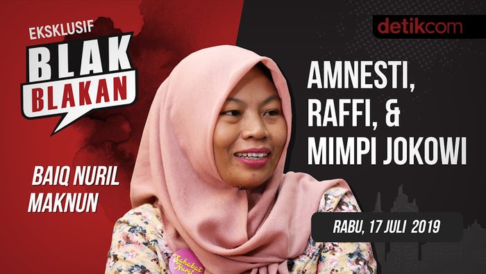 Tonton Blak-blakan Baiq Nuril: Amnesti, Raffi Ahmad dan Mimpi Jokowi