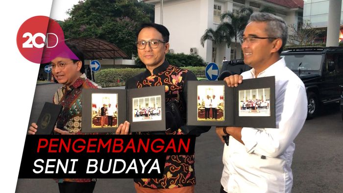 Undang Seniman ke Istana, Jokowi Bahas Dana Abadi
