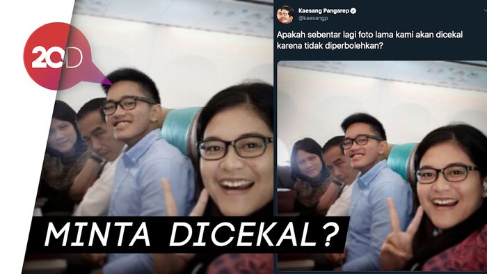 Unggah Foto di Kabin Pesawat, Kaesang Sindir Garuda Indonesia