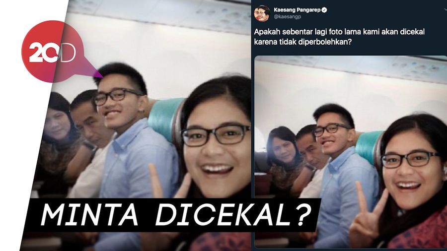 Unggah Foto di Kabin Pesawat, Kaesang Sindir Garuda Indonesia