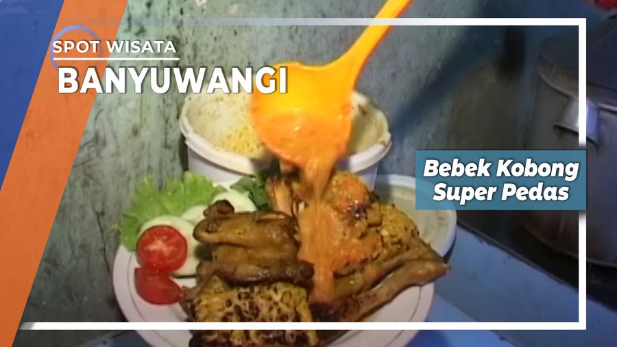 Bebek Kobong Kuah Sambal Cabe Hijau Jalan Adi Sucipto Banyuwangi