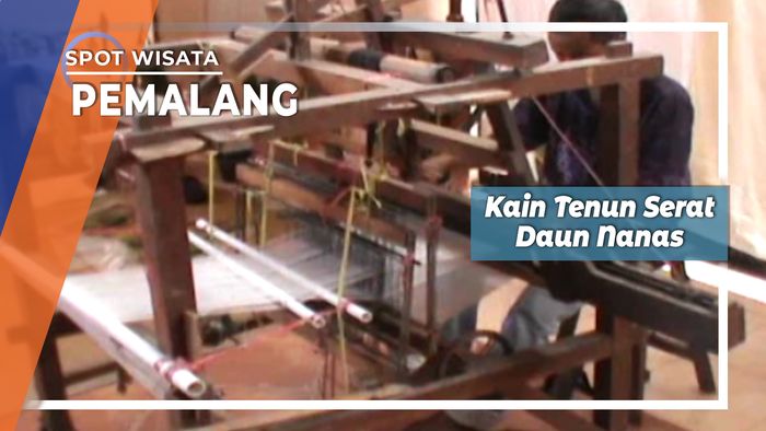 Kain Tenun Serat Daun Nanas Pemalang