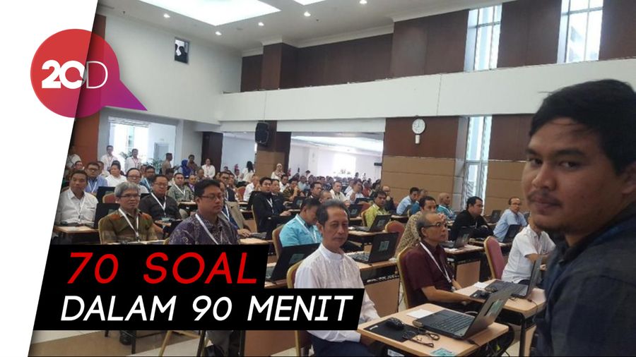 188 Capim KPK Jalani Uji Kompetensi