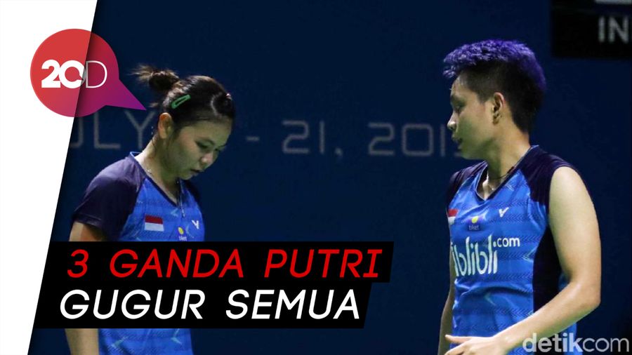 Greysia/Apriyani Gugur di 16 Besar Indonesia Open 2019