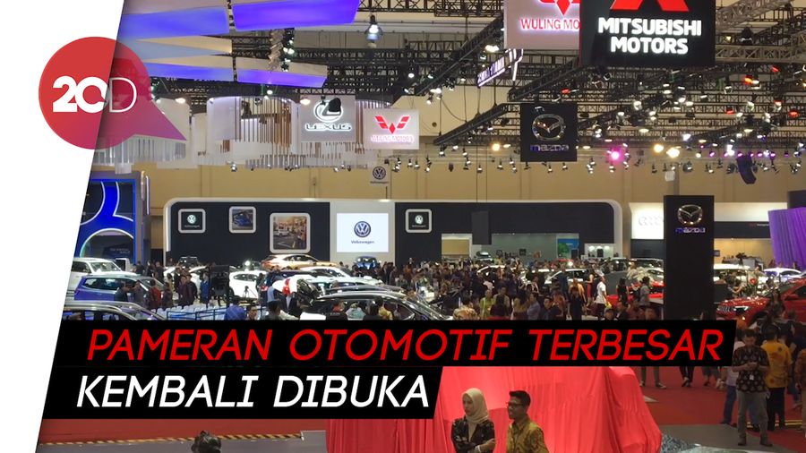 Membeludak! Dibuka Perdana, GIIAS 2019 Diserbu Pengunjung