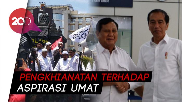 PA 212 soal Pertemuan Prabowo-Jokowi: Bentuk Pengkhianatan!