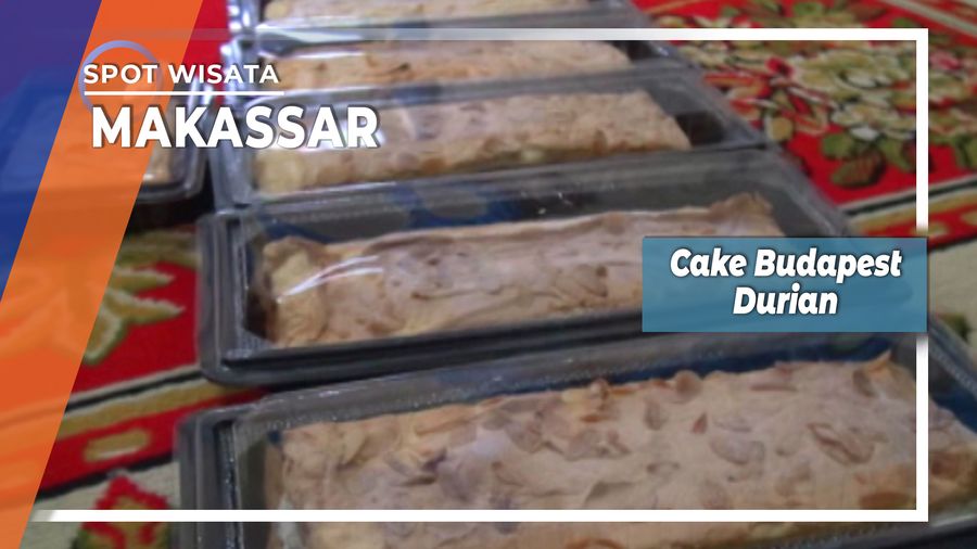 Cake Budapest Durian Makassar Yang Nikmat Disantap Saat Dingin