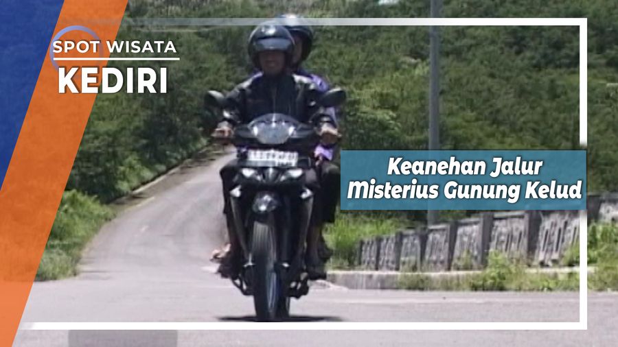 Kendaraan Anda Menanjak Sendiri Di Gunung Kelud, Kediri
