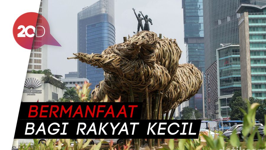 Anies Jawab Kritik soal Bambu Getah Getih: Biaya Mengalir ke Rakyat