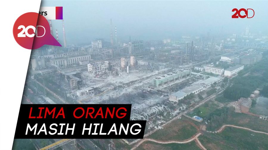10 Orang Tewas Akibat Ledakan Pabrik Gas di China