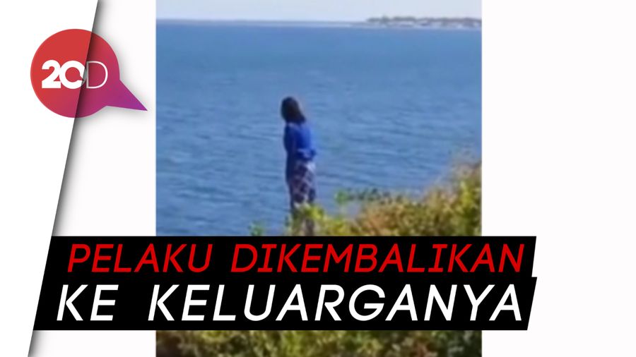 Dramatis! Detik-detik Polisi Gagalkan Percobaan Bunuh Diri Bumil