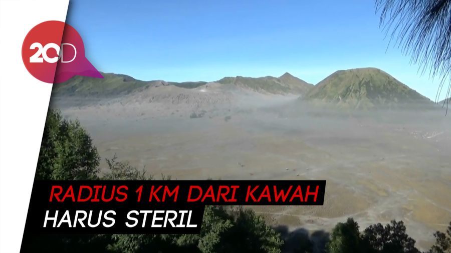 Kondisi Gunung Bromo setelah Batuk-batuk