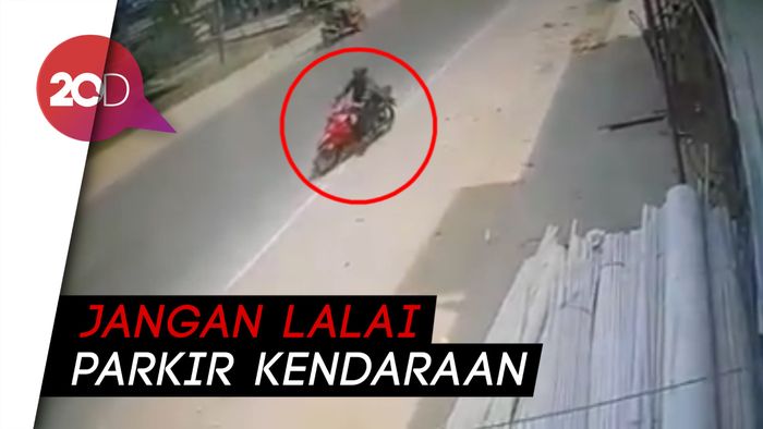 Lalai Parkirkan Kendaraan Anda, Begini Jadinya...