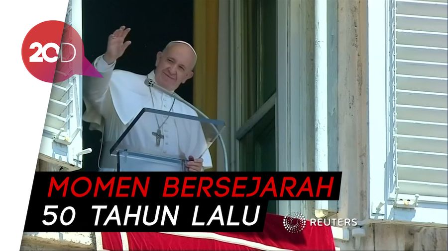 Paus Francis Mengenang Manusia Pertama di Bulan