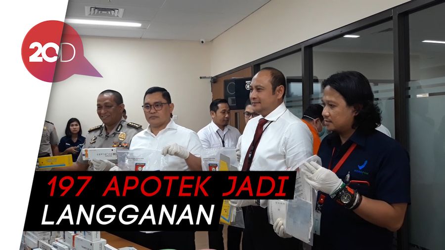 Polisi Bongkar Pabrik Obat Palsu, Omsetnya Rp 400 Juta
