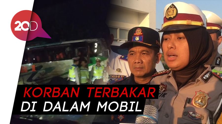 Polisi Pastikan Mobil Terbakar di Tol Cipali Akibat Kecelakaan