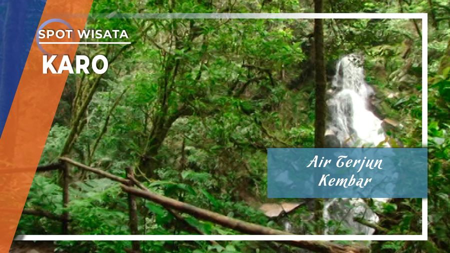 Keindahan Air Terjun Kembar Ekowisata Simalem Karo