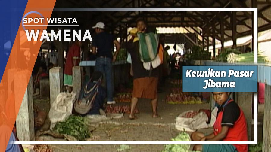 Keunikan Pasar Jibama, Wamena 