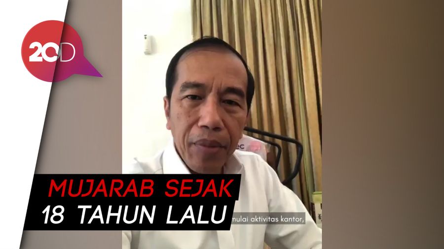 Jokowi Ungkap Ramuan Jamu Kebugarannya 