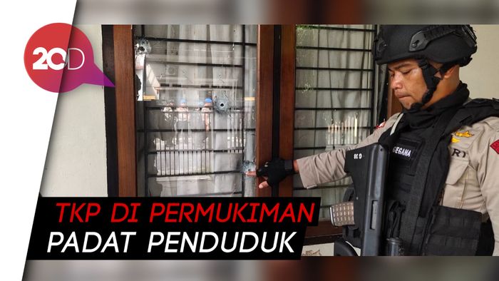 Mencekam! Baku Tembak Polisi dan Gembong Narkoba di Pekanbaru