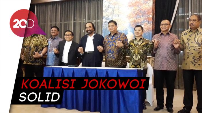 Paloh-Airlangga-Cak Imin-Suharso Bertemu, Tegaskan Kokohnya Koalisi