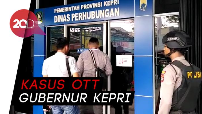 KPK Geledah Kantor Dishub Kepri Terkait Dugaan Suap Izin Reklamasi