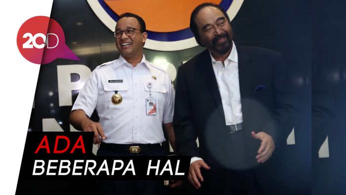 Anies Baswedan Temui Surya Paloh, Ini yang Dibahas