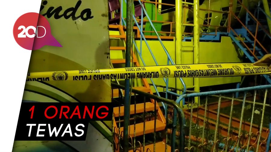 Detik-detik Wahana Kora-kora di Pekalongan Jatuh