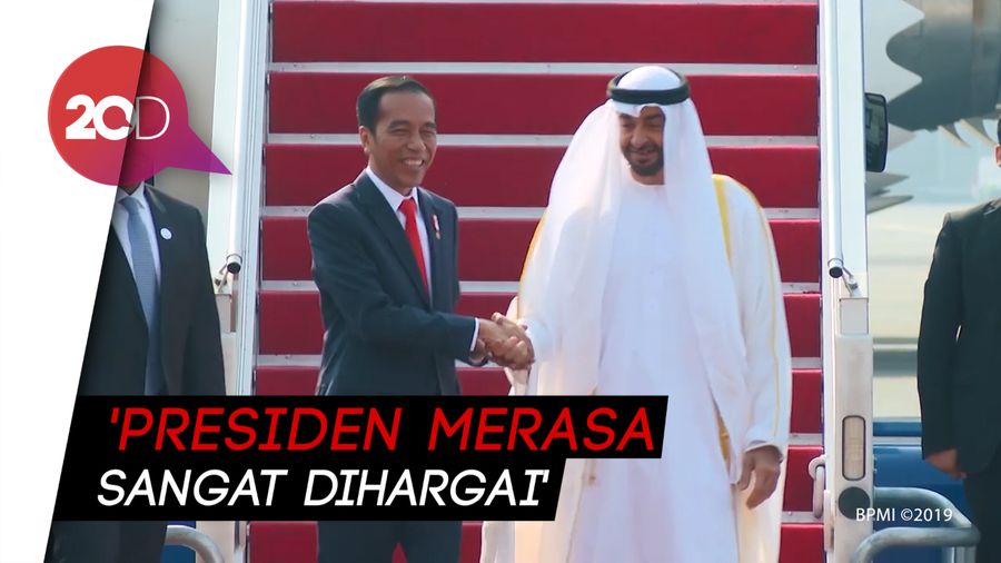 Di Balik Sambutan Spesial Jokowi untuk Putra Mahkota Abu Dhabi