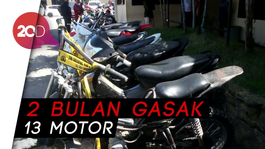Dor! 4 Pelaku Curanmor di Pinrang Ditembak