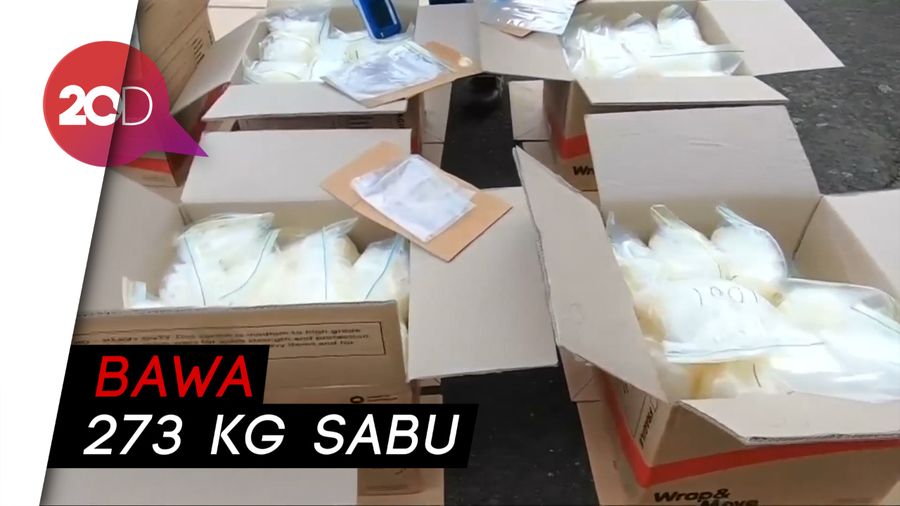Gegara Tabrak Mobil Polisi, Sabu Rp 1,9 T Jadi Ketahuan