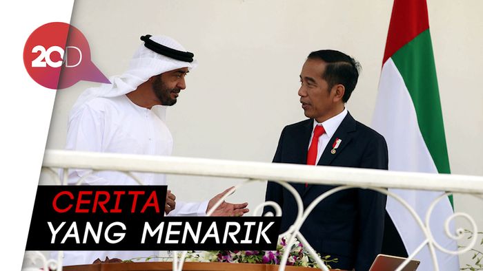 Sajian Salak dan Durian saat Putra Mahkota Abu Dhabi Bertemu Jokowi