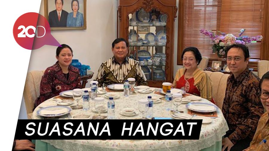 Suasana Pertemuan Prabowo-Megawati, Ada Puan hingga Budi Gunawan