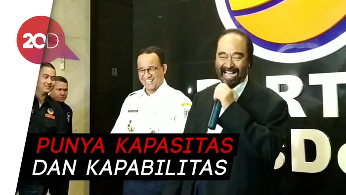 Surya Paloh Bicara soal Anies Jadi Capres 2024