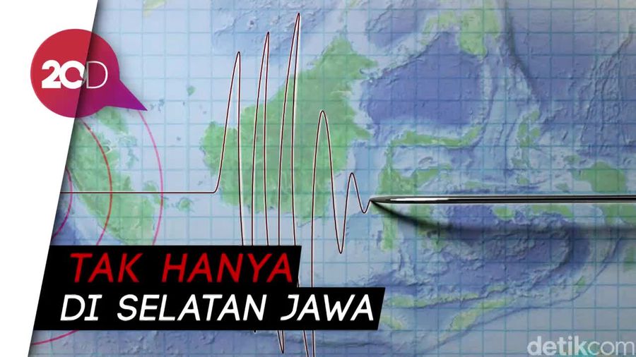 Geger Potensi Gempa Megathrust M 8,8 dan Tsunami Dahsyat