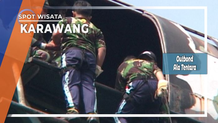Outbond Ala Militer Untuk Anak Di Sanggabuana Karawang  