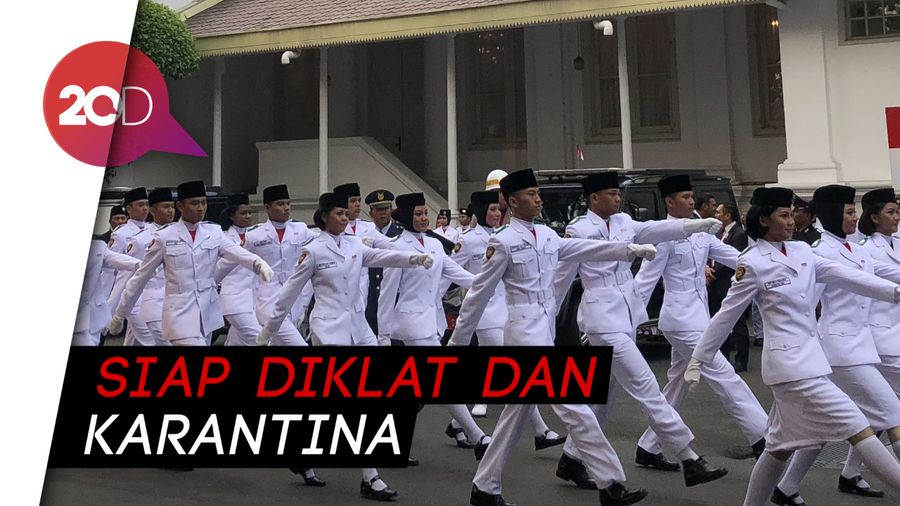 Calon Paskibraka Nasional 2019 Siap Ikut Pelatihan di Cibubur