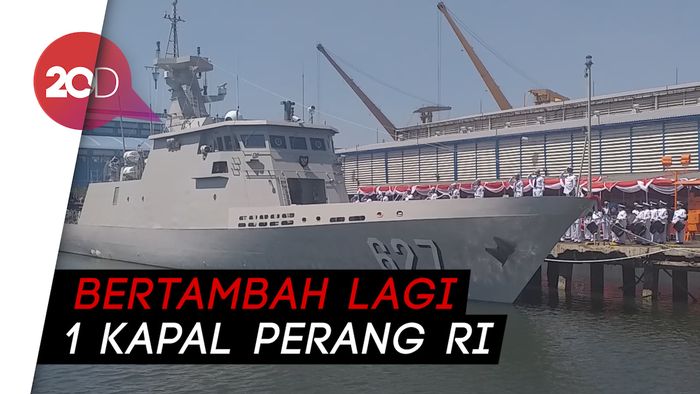 PT PAL Serahterimakan Kapal Perang Canggih ke Kemenhan